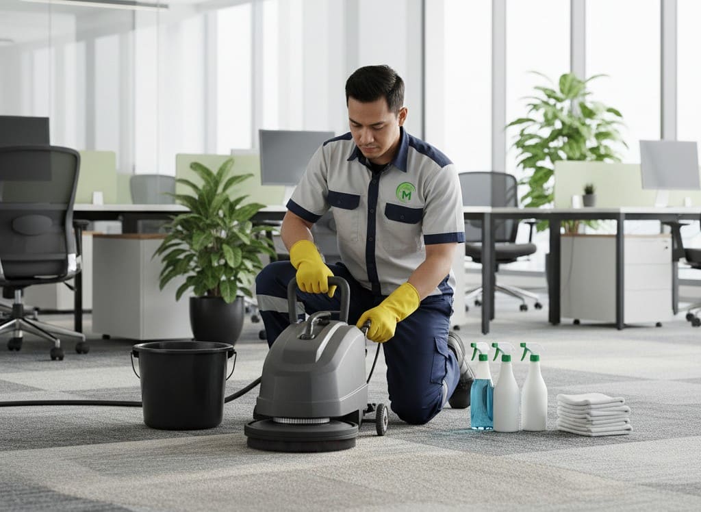 jasa cuci karpet kantor